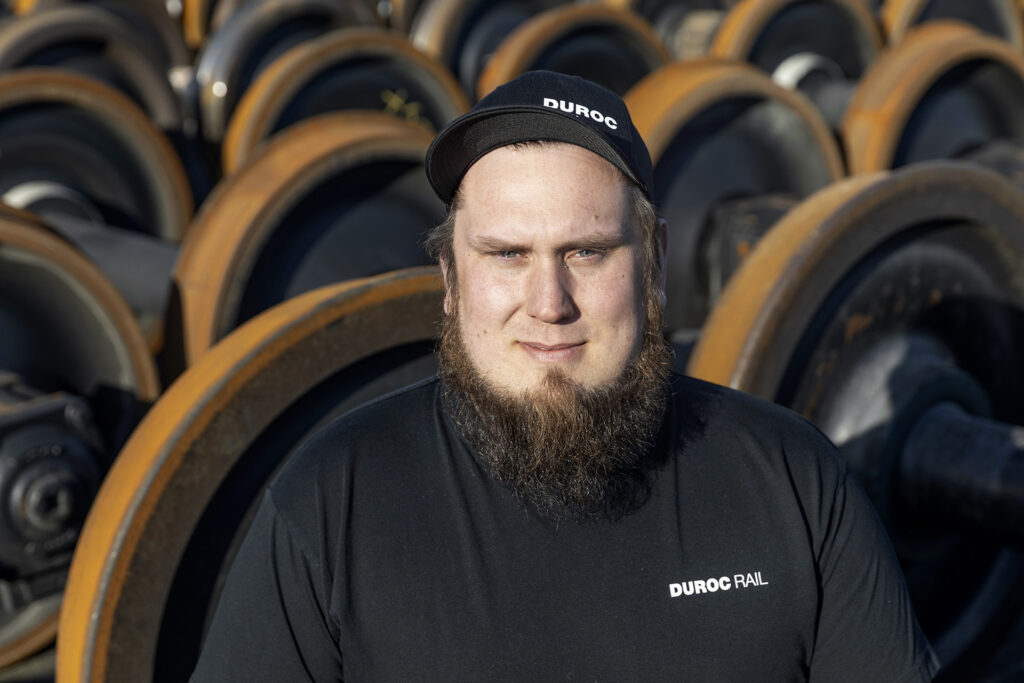 Möt Markus Gren – arbetsledare på Duroc Rails lokavdelning
